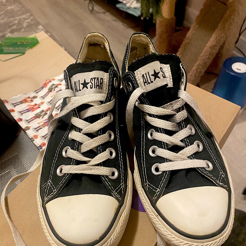 👟 Vintage Black Converse Chuck Taylor All Star Low Top (US 7.5 women’s/Eur38)👟